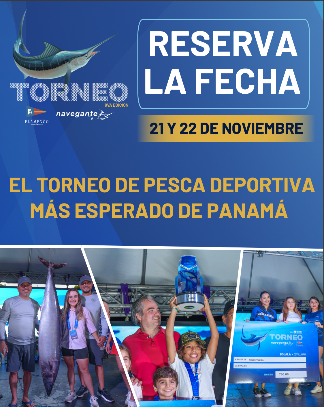 LLEGA EL TORNEO DE PESCA DEPORTIVA MÁS ESPERADO DE PANAMÁ